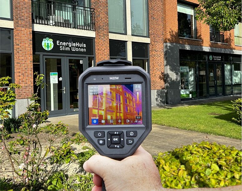 warmtescanner voor gebouw